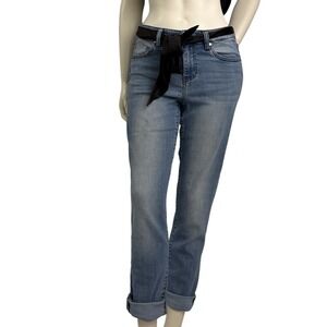 Liverpool Girlfriend Jeans Women's 6 Light Wash Stretch Normcore Vanillagirl Y2K